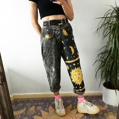 Casual Joker Pants Letter Printed Loose Feet Shorts HF2312-03-03 Casual Joker Pants Letter Printed Loose Feet Shorts HF2312-03-03