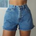 women's high waist denim shorts HF0305-02-03 women's high waist denim shorts HF0305-02-03