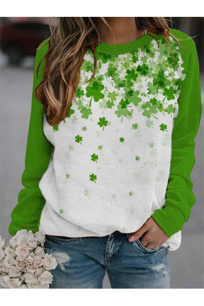 Eye-catching unique printed top HF2102-02-03