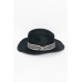 Belmont Navy Raffia Fedora