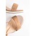 Token Beige Wedge Sandal