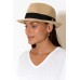 Natural Travel Trilby Hat