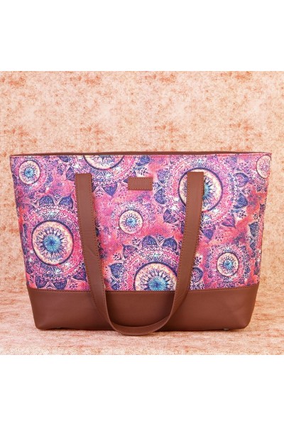 Space Chakra Shoulder Tote Bag