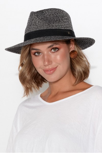 Charcoal Travel Fedora