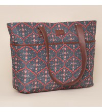 Sheesh Mahal Jaali Motif Tote Bag